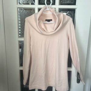 French Connection Soft Pink Cowl Neck Sweater